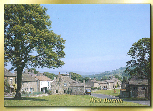 West Burton postcards